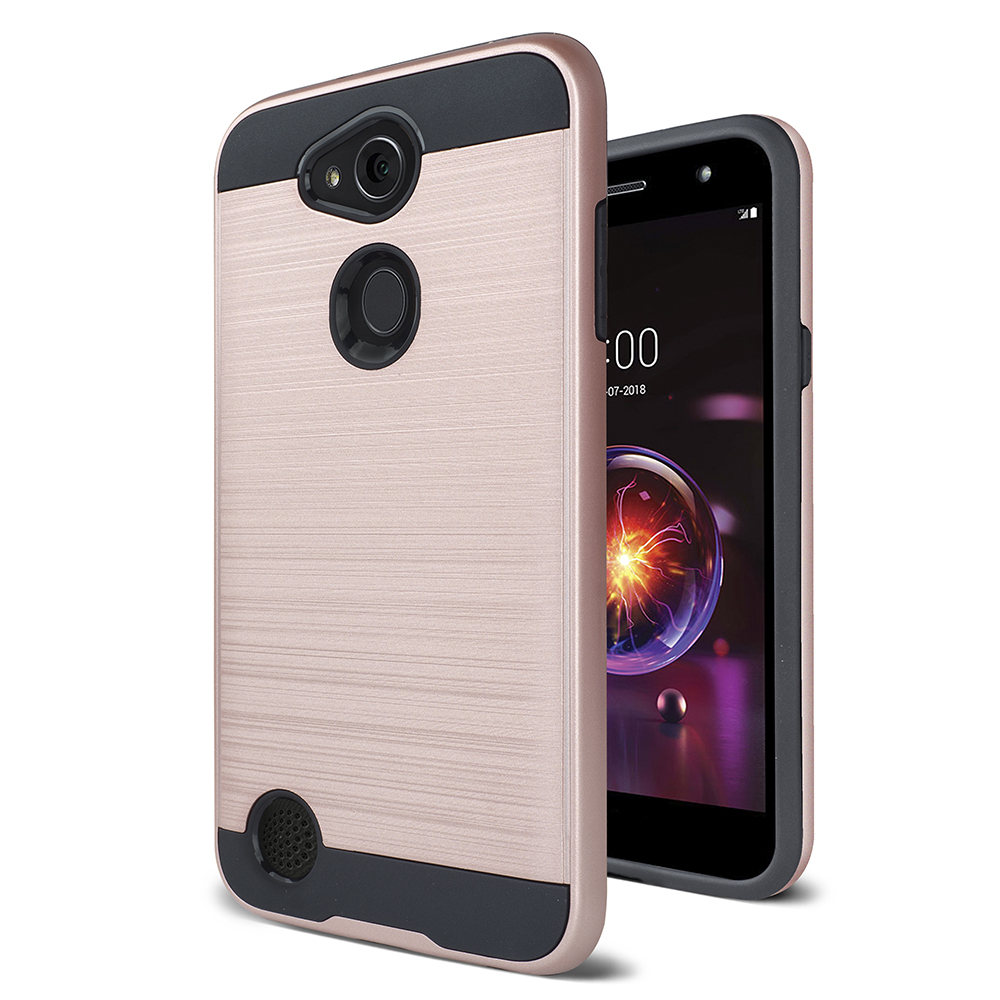 ''LG X Power 3, Fiesta 2, X Charge 2, Armor Hybrid Case (Rose Gold)''''''''''